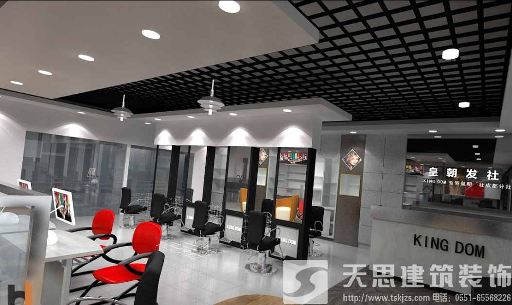 合肥理發(fā)店裝修哪家好 客滿(mǎn)為患從裝修設(shè)計(jì)開(kāi)始